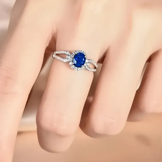 Elegant Brass Cubic Zirconia Wedding Band Ring for Women, Trendy Style