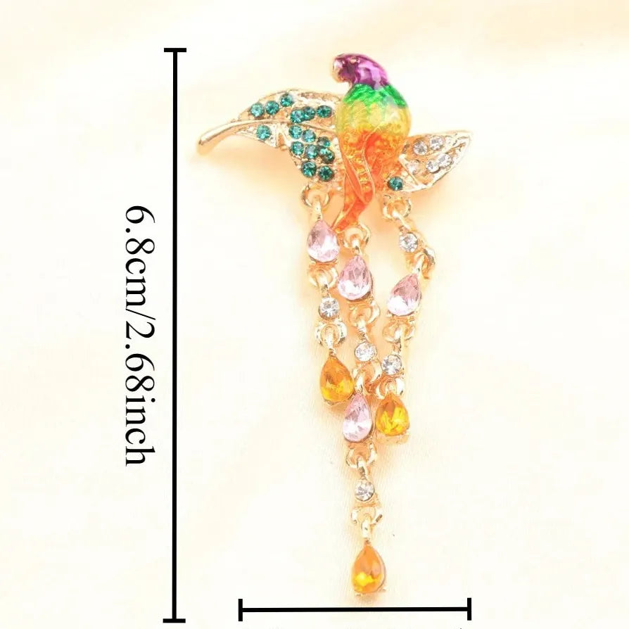 Vintage Phoenix Bird Brooch Classic Gift for Men and Women