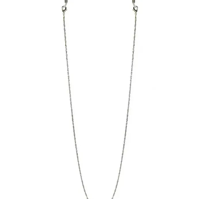 Silver Sparkling Zinc Alloy Geometric Glasses Chain Anti-Falling Cord Gift
