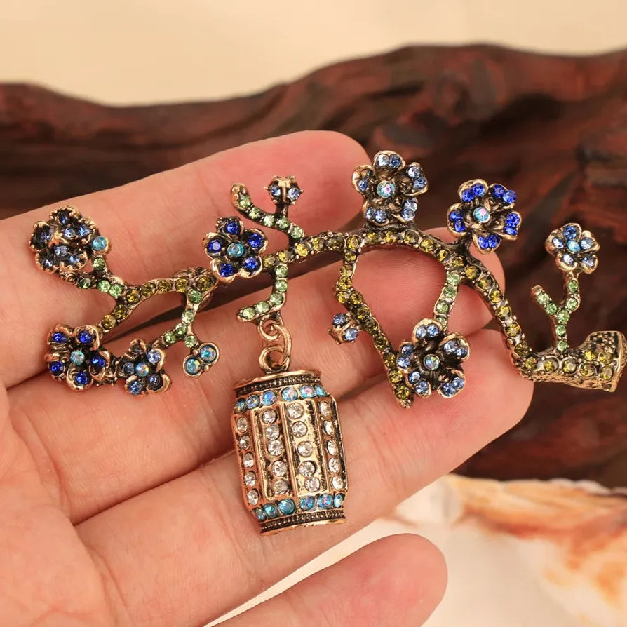 Classic Plum Blossom Brooch Luxury Gift for Men & Women