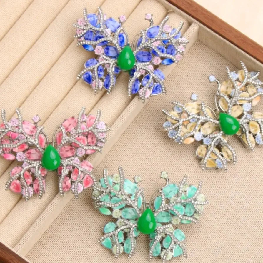 Luxury Butterfly Brooch for Men and Women Classic Elegant Jewelry