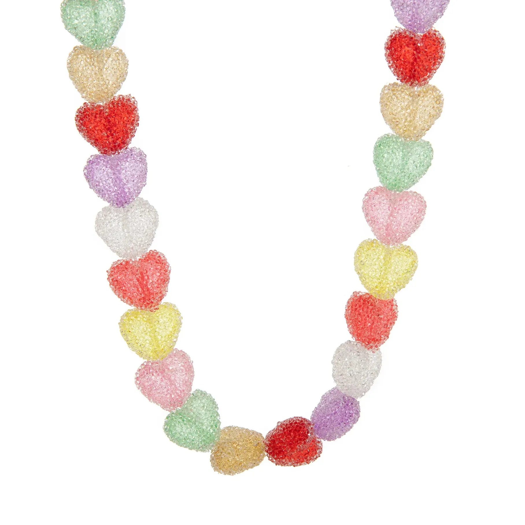 18K Gold Plated Heart-Shaped Necklace Zircon Pendant for Women Girls