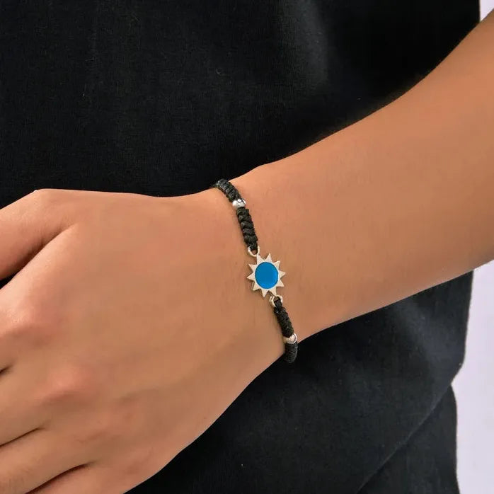 2026 Couple Moon Sun Bracelet Set Beaded Chain Adjustable Jewelry Gift