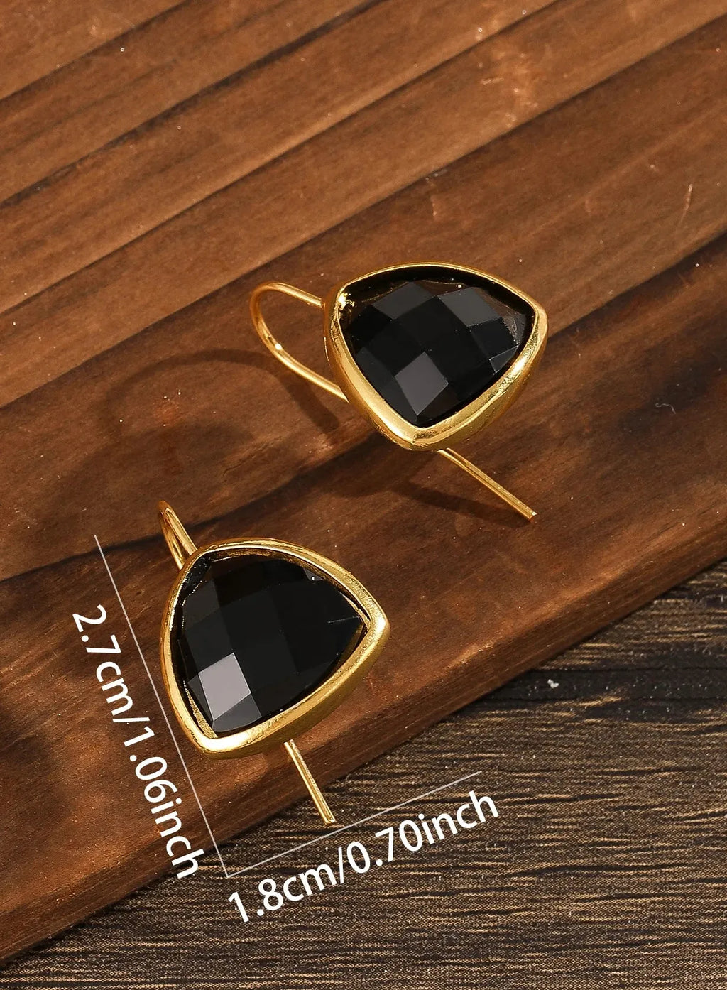 Creative Geometric Zinc Alloy Pendant Earrings for Women Vintage Party Gifts
