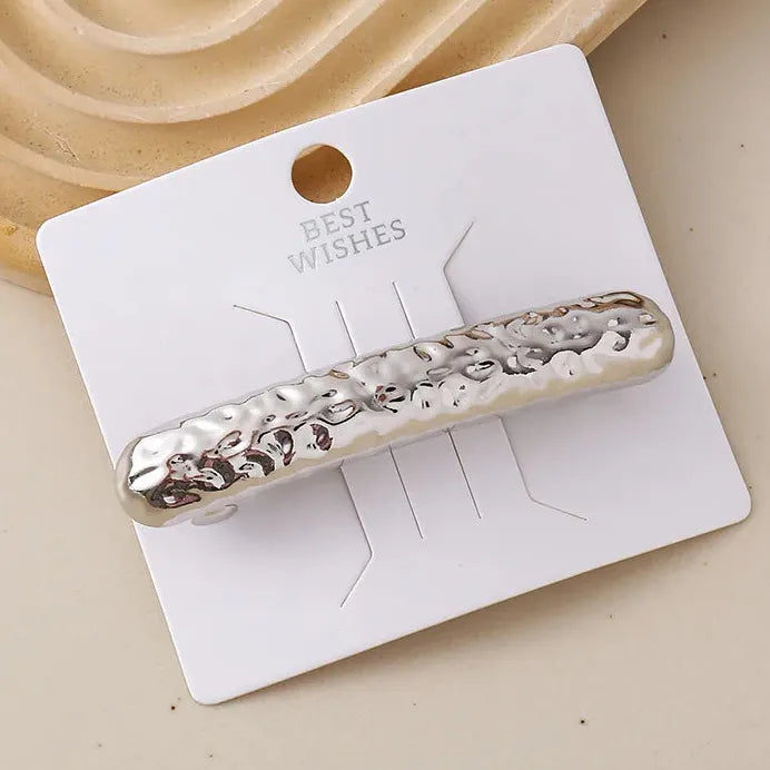 Vintage Punk Metal Cross Elastic Hairband Hair Loop for Women