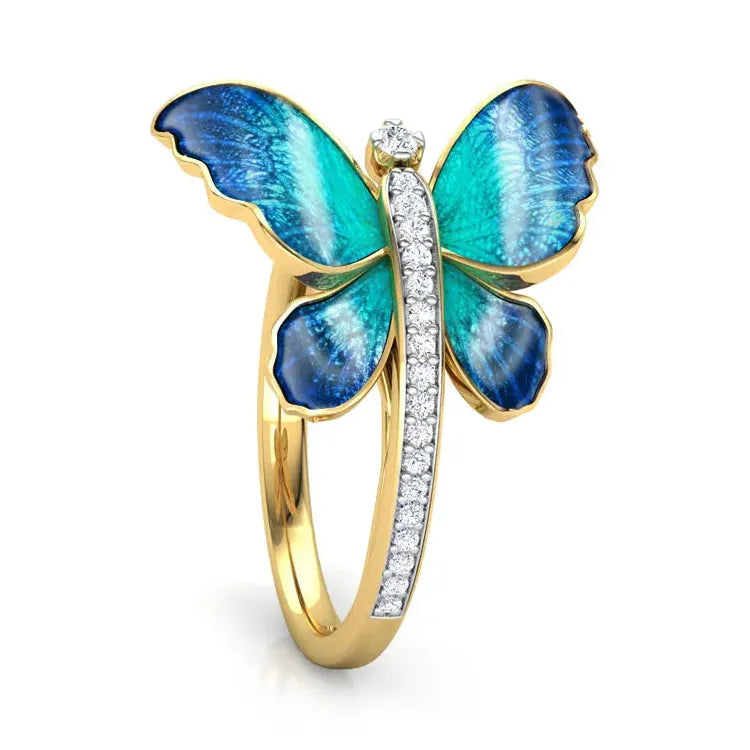 Women's Fashion Zinc Alloy Animal Ring Cute Personalized Jewelry Gift