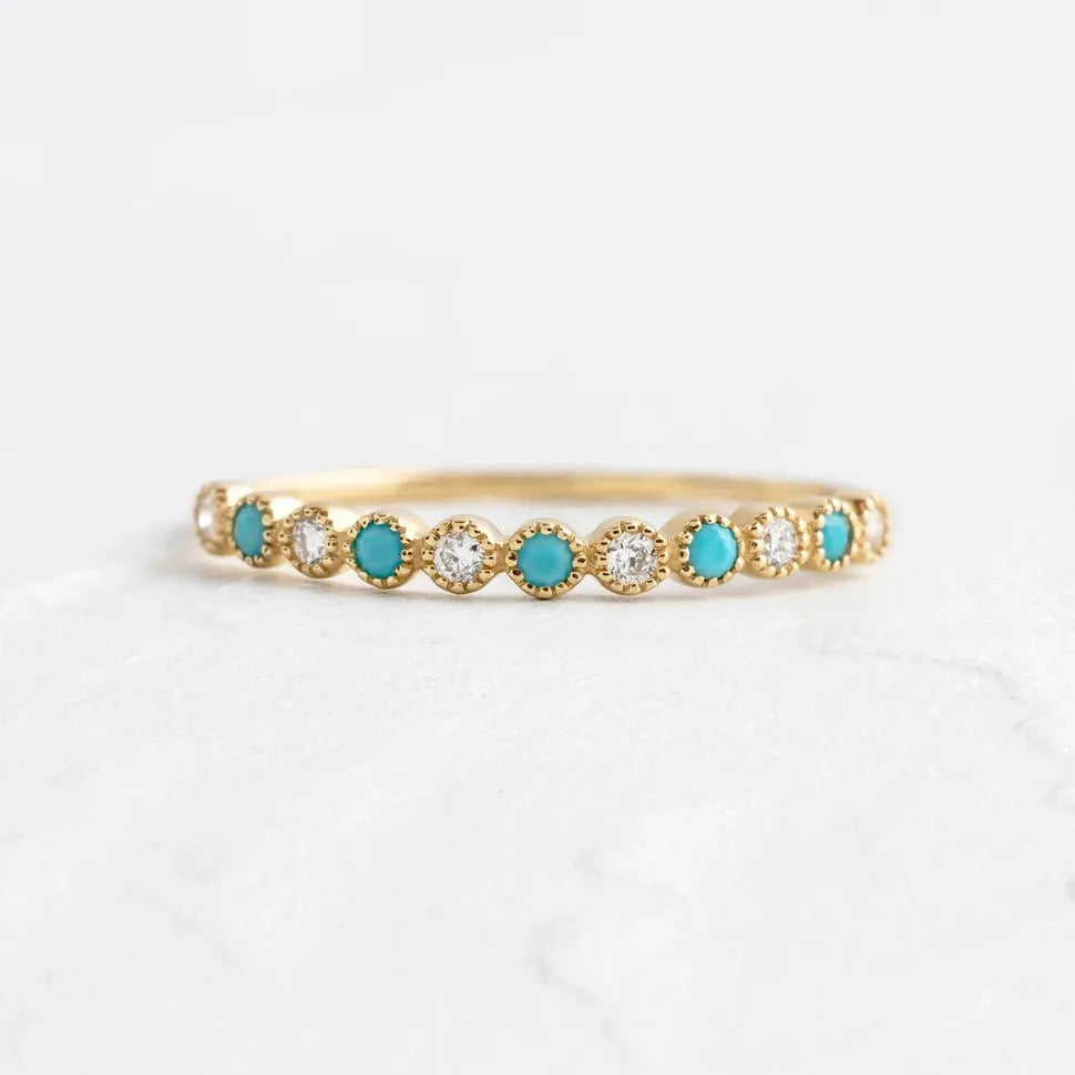 Fashion Wedding Ring for Women Micro Paved Cubic Zirconia Zinc Alloy Jewelry