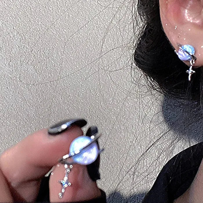 2026 Zinc Alloy Ball Stud Earrings for Women Color Change Cat Eye Gift