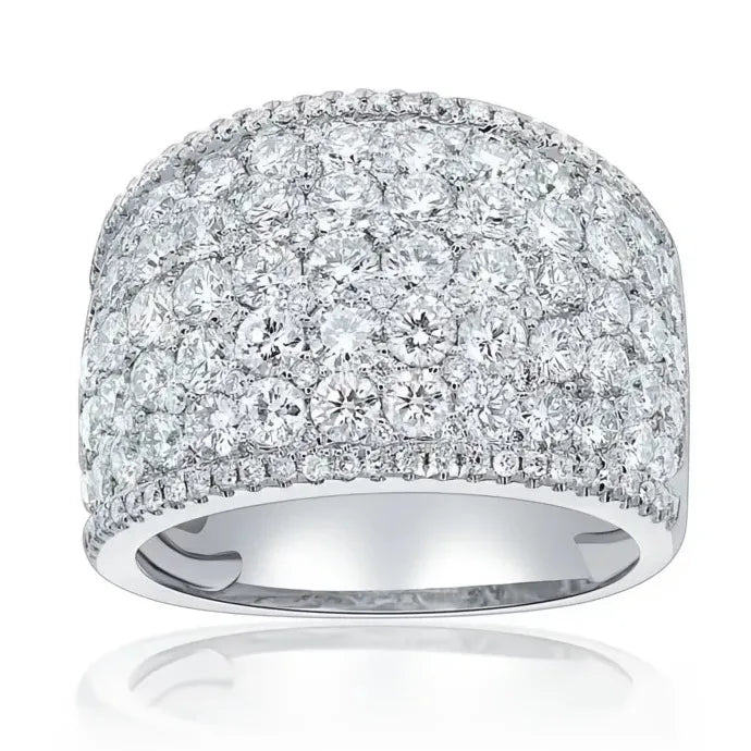 Bling Bling Silver Cubic Zirconia Women’s Wedding Engagement Ring Party