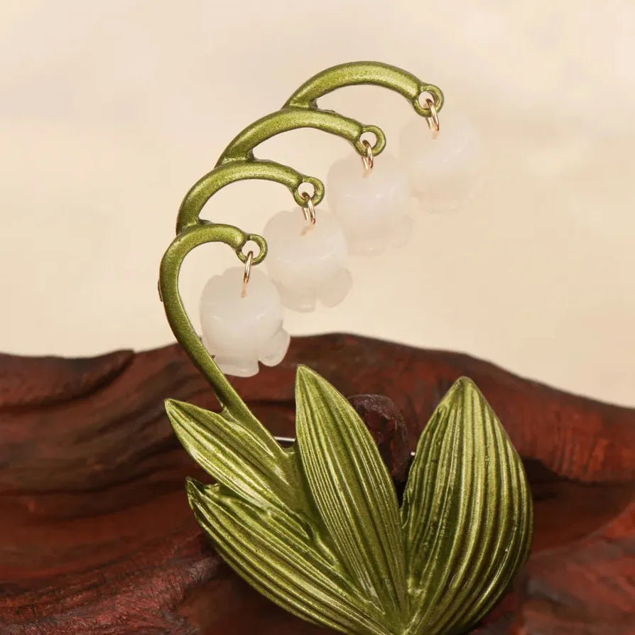 Classic Luxury Tulip Flower Brooch Elegant Gift for Men & Women