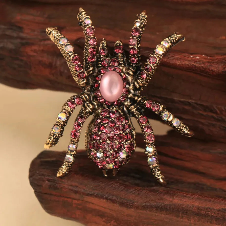 Luxury Spider Brooch for Men and Women Elegant Gift Accessory