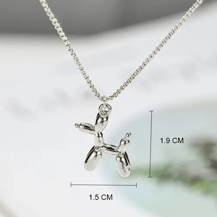 Puzzle Couple Necklace Stainless Steel Pendant Long Chain Unisex Jewelry