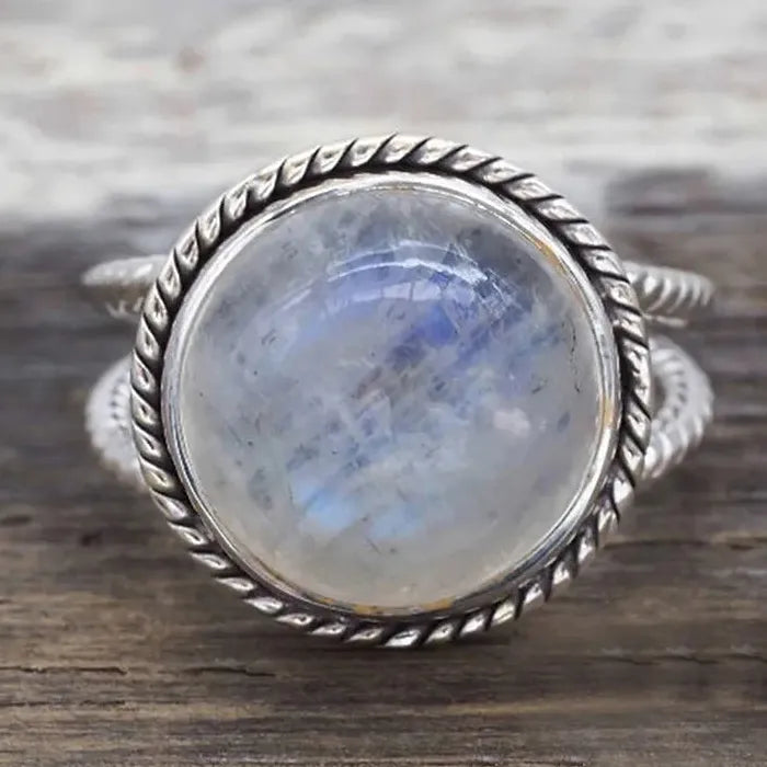 Retro Resin Ring for Women European American Fashion Simple Exquisite Jewelry