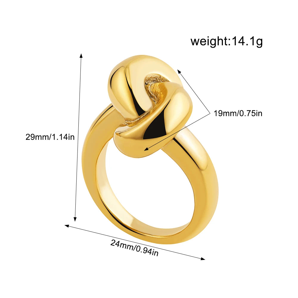 Waterdrop Multicolor Rhinestone Openable Ring Stainless Steel Pearl Vintage Jewelry