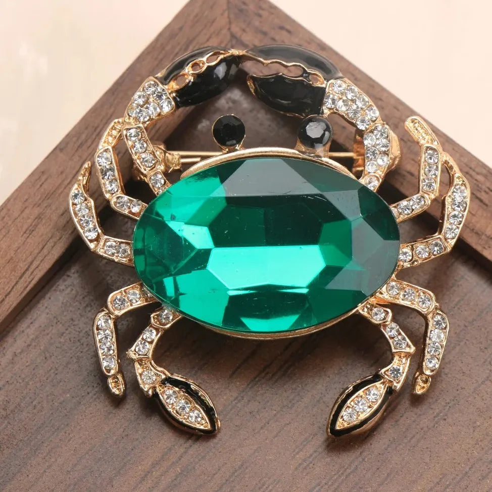 Vintage Lobster & Crab Brooches Classic Fashion Jewelry Gift for Men & Women