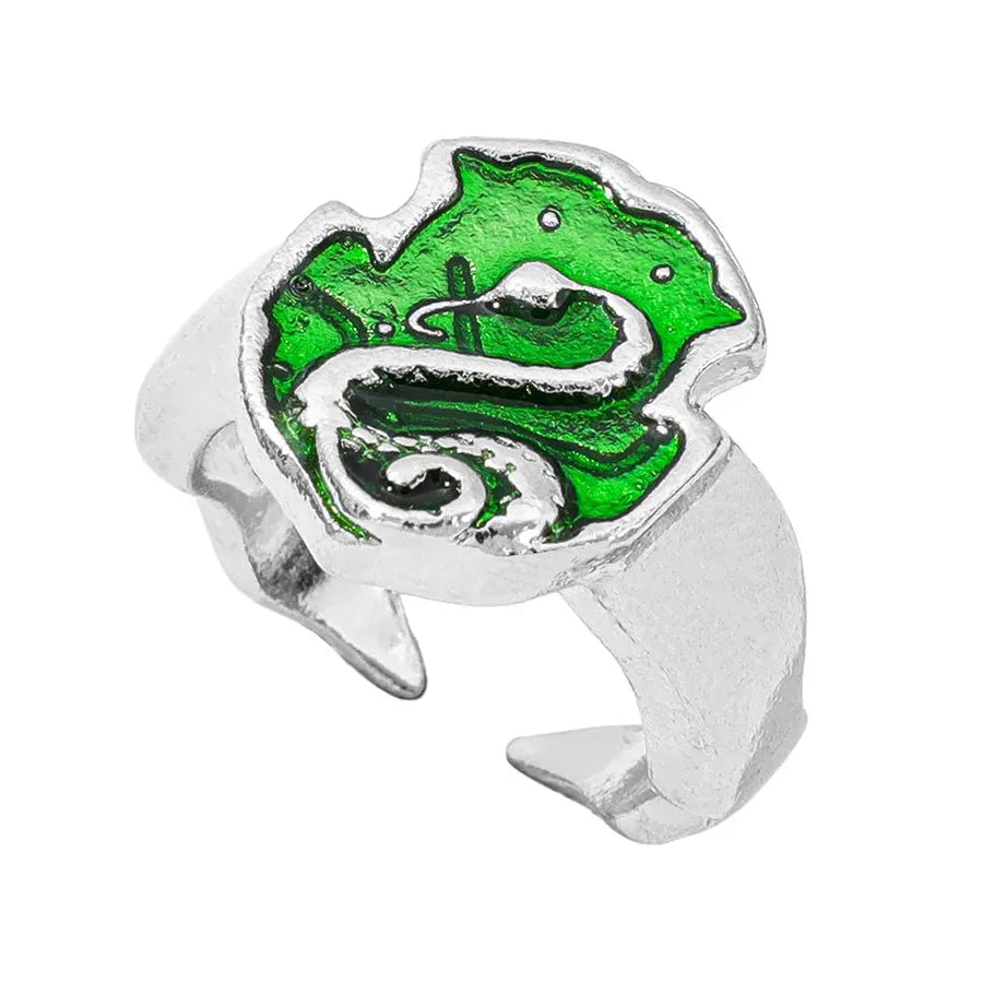 Adjustable Bohemian Flower Plant Pattern Ring for Women Vintage Jewelry