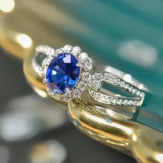 Elegant Brass Cubic Zirconia Wedding Band Ring for Women, Trendy Style