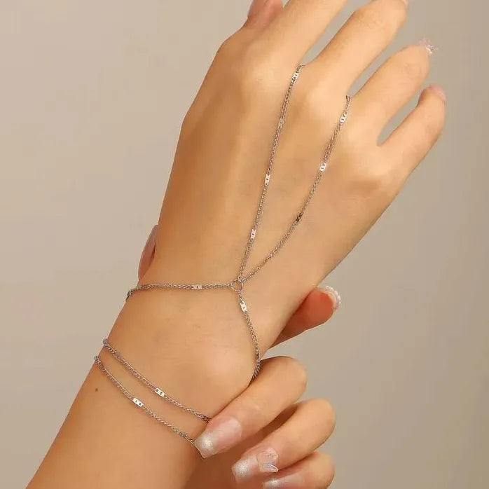 Handmade Vintage Multilayer Link Chain Bracelets for Women Stylish Jewelry