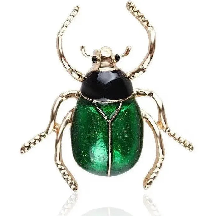 Classic Ladybug Beetle Brooch Insect Jewelry for Women and Men