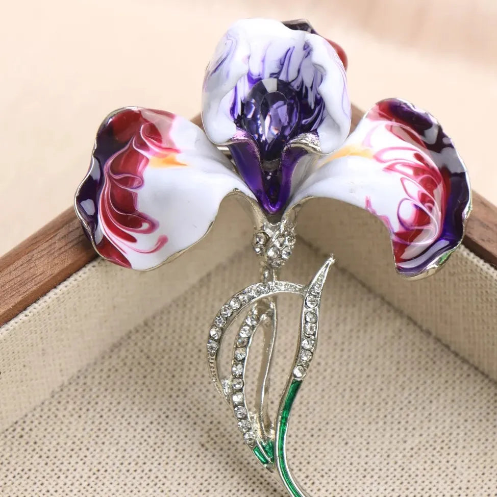 Classic Floral Brooch for Men & Women Wedding Gift Party Accessory
