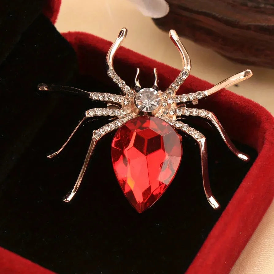 Luxury Classic Spider Brooch Gift for Women and Men