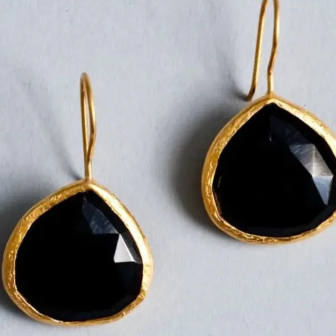 Creative Geometric Zinc Alloy Pendant Earrings for Women Vintage Party Gifts