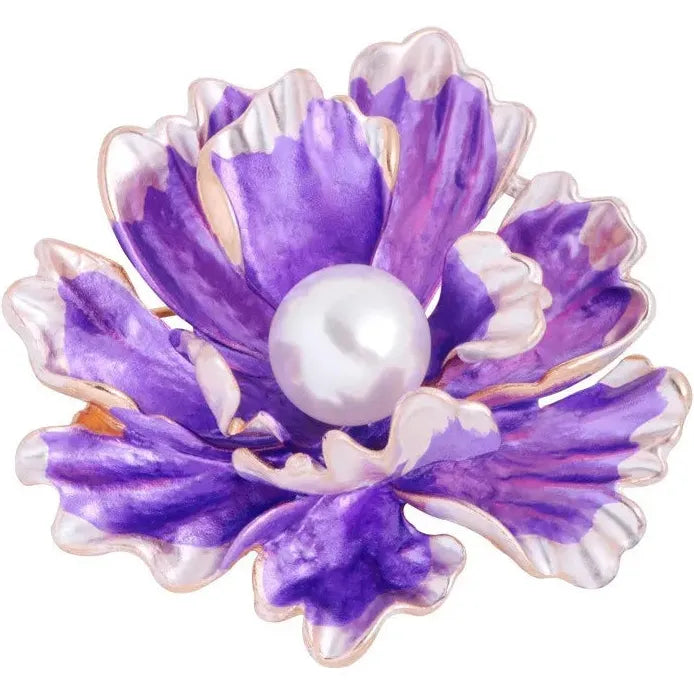 Floral Brooch Pin for Men & Women Wedding Gift Elegant Accessory