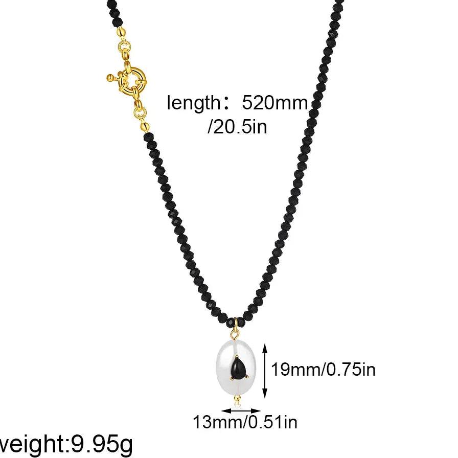 Handmade Multi Colored Bead Zircon Crystal Choker Necklace Boho Gift Jewelry