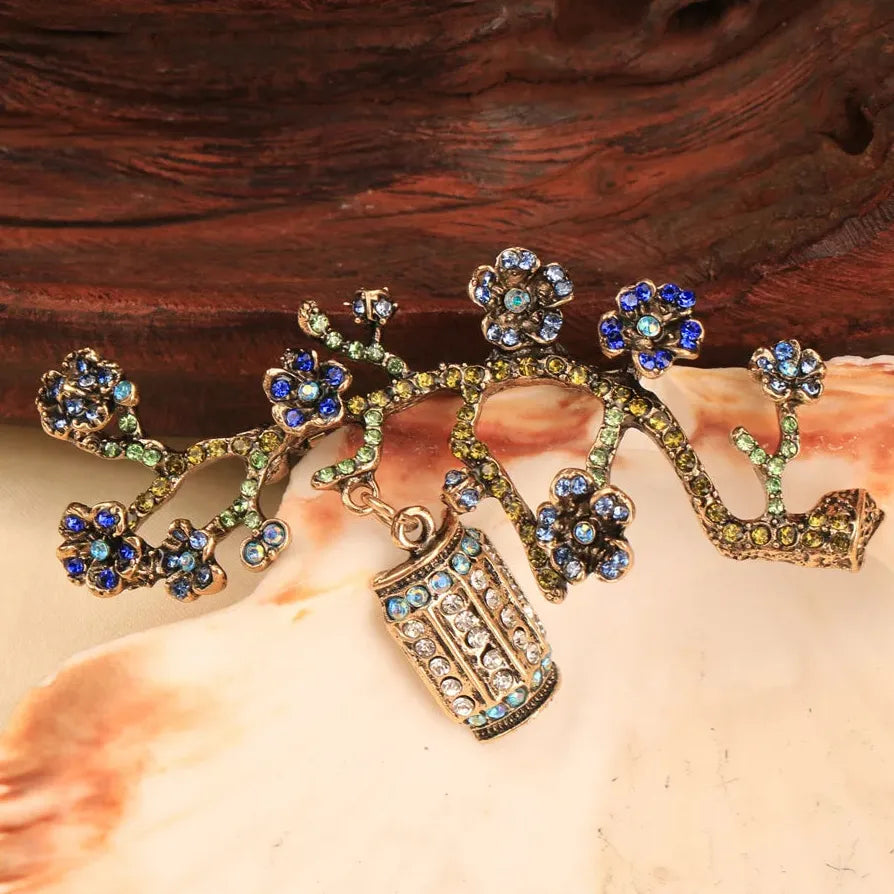 Classic Plum Blossom Brooch Luxury Gift for Men & Women