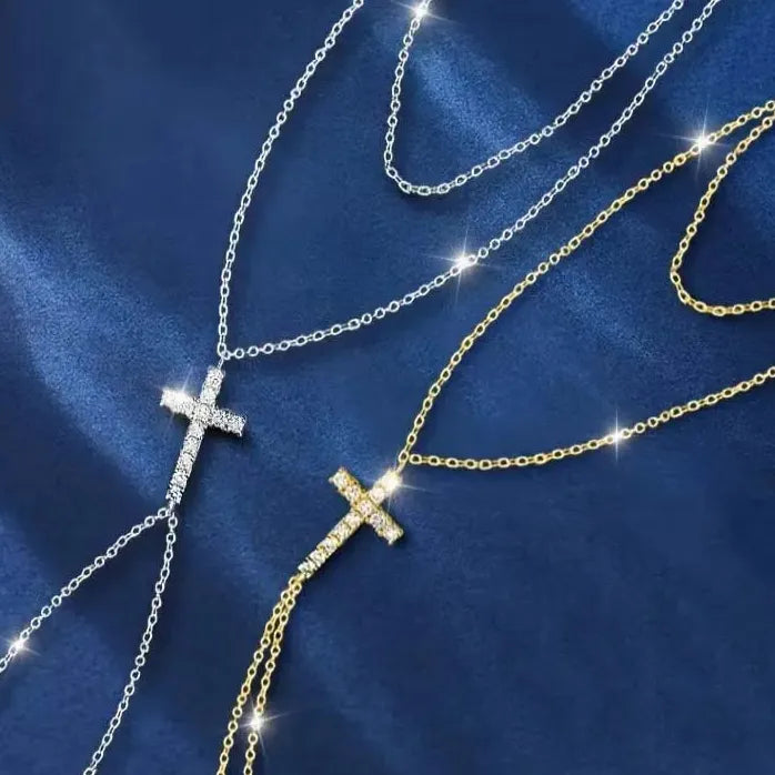Gold Color Cross Linked Thin Chain Bracelet for Women Fashion Jewelry