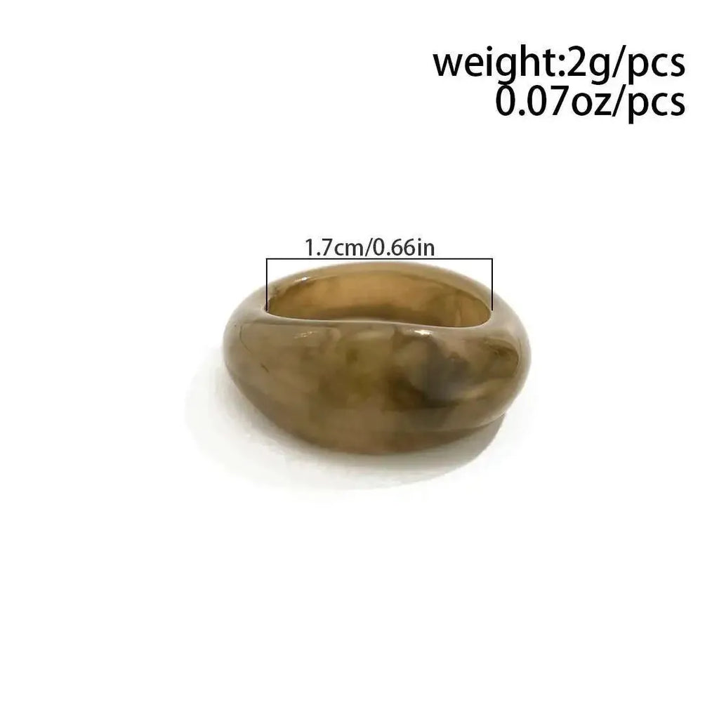 Y2K Boho Irregular Finger Rings for Women Trendy 2025 Statement Jewelry