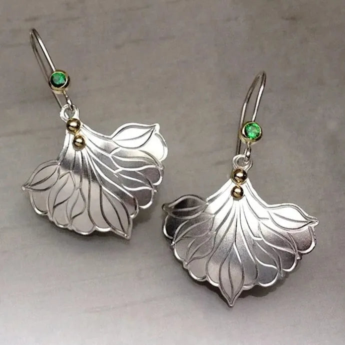 Handmade Boho Zinc Alloy Drop Hook Earrings Women Ancient Design Gift