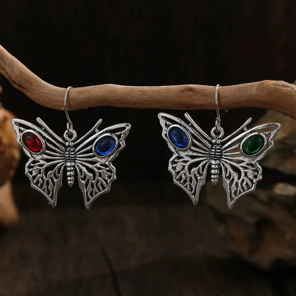 Retro Bohemian Cute Animal Design Zinc Alloy Earrings for Women Daily Wear