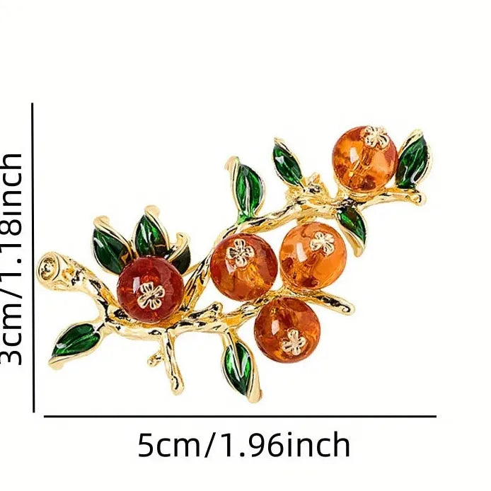 Vintage Ruyi Chinese Style Brooch Cheongsam Pin for Women Elegant Gift