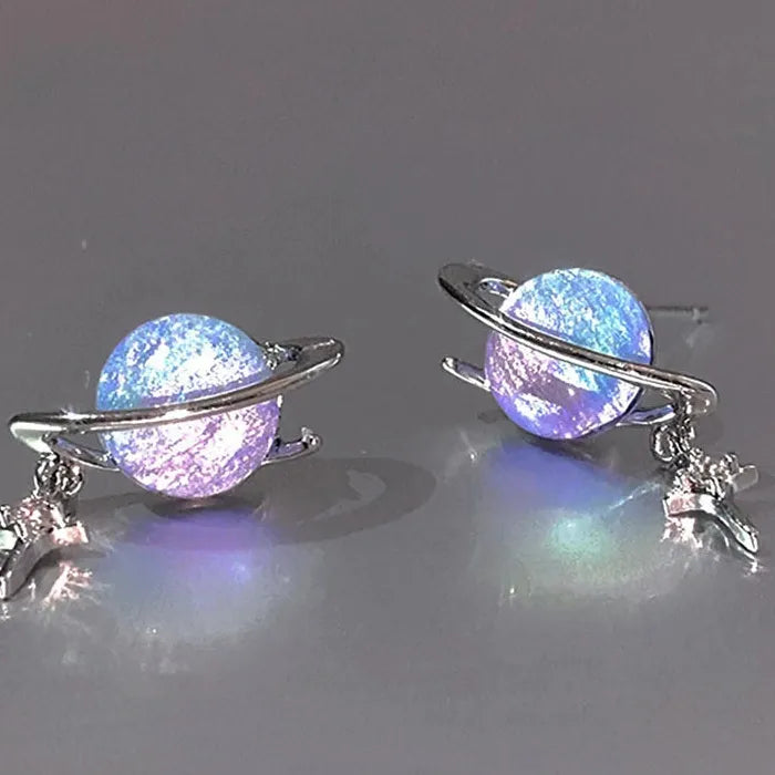 2026 Zinc Alloy Ball Stud Earrings for Women Color Change Cat Eye Gift