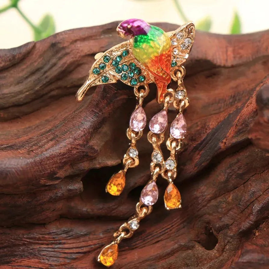 Vintage Phoenix Bird Brooch Classic Gift for Men and Women