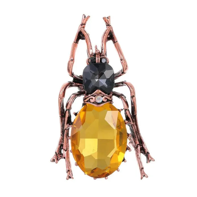 Luxury Insect Brooches Cicada Beetle Bee Mantis Pin for Women
