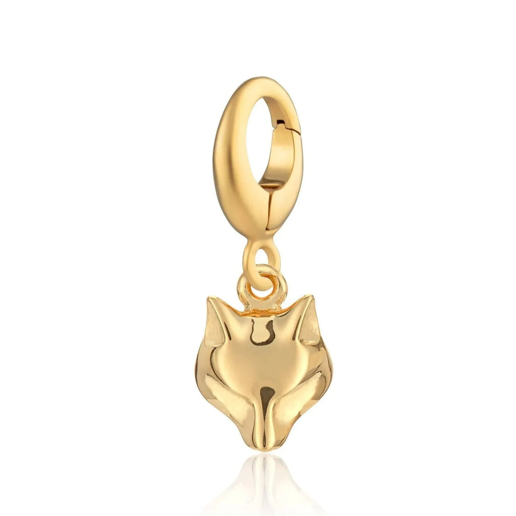 Gold Plated Stainless Steel Geometric Animal Charm Pendant Necklace Trendy Jewelry
