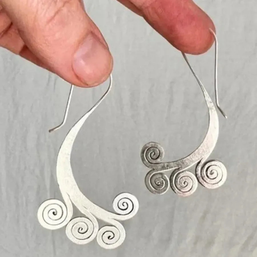 Light Luxury Retro Drop Earrings Zinc Alloy European American Fashion Jewelry