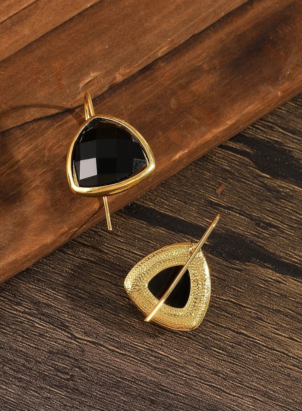 Creative Geometric Zinc Alloy Pendant Earrings for Women Vintage Party Gifts
