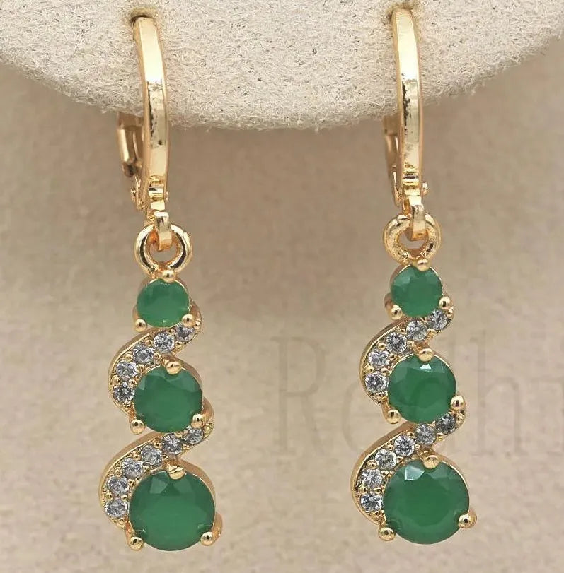 Women's Stud Earrings with Dazzling CZ Stone Sparkling Party Jewelry