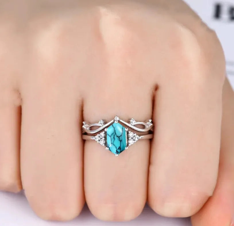 Simple Unisex Screwy Ring Silver Color Tree Leaves Resin Zinc Alloy Jewelry