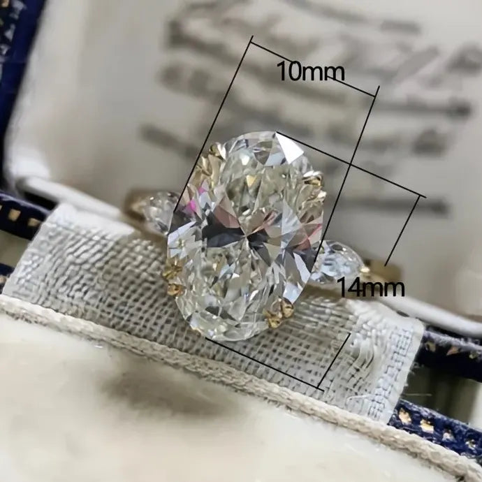 Women’s Geometric CZ Ring Gold Brass Wedding Party Jewelry Simple Style