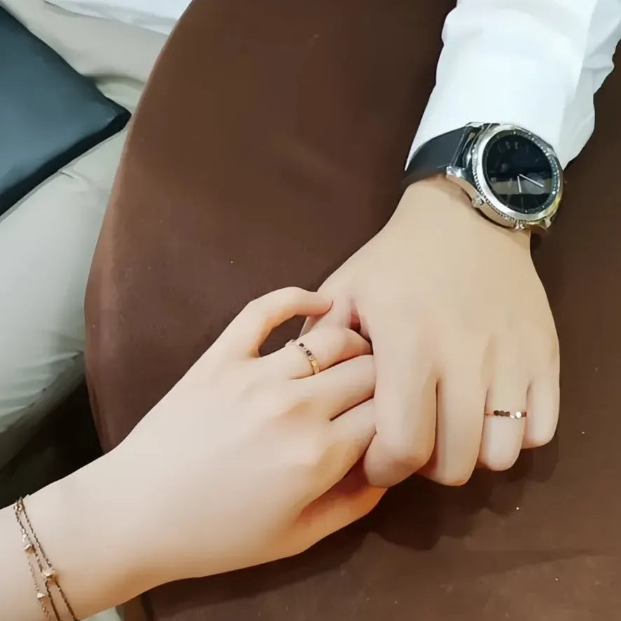 Women’s Geometric Wedding Engagement Ring Brass Cubic Zirconia Rose Gold Silver Band