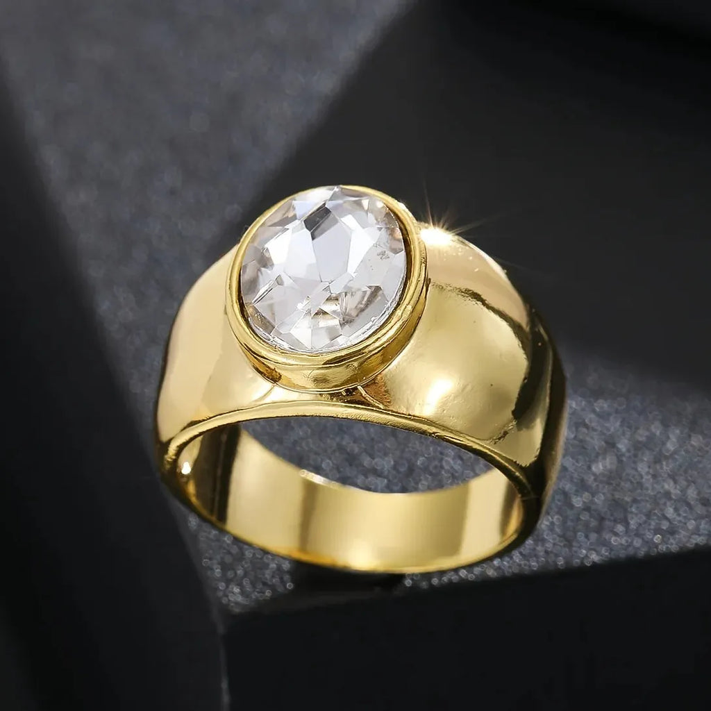 Fashion Boho Zinc Alloy Women's Engagement Ring Daily Wear Gift
