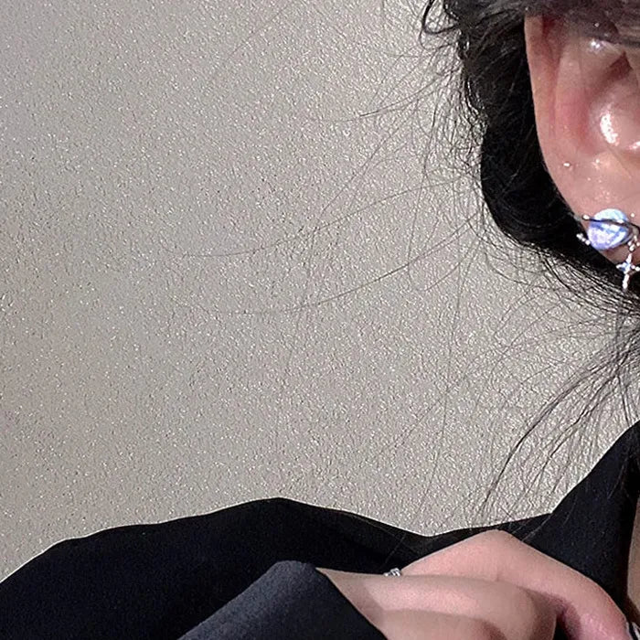 2026 Zinc Alloy Ball Stud Earrings for Women Color Change Cat Eye Gift