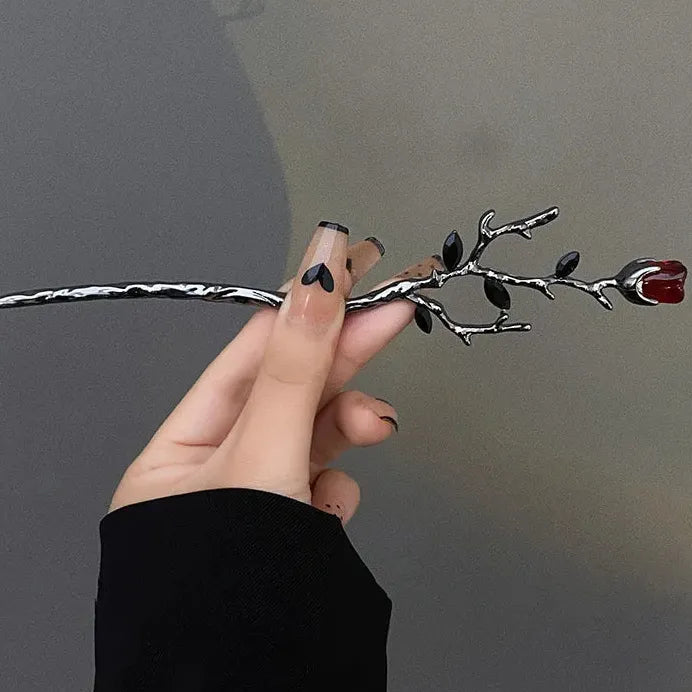 Vintage Chinese Style Acrylic Hair Sticks Women Hairpins Hair Clip Jewelry