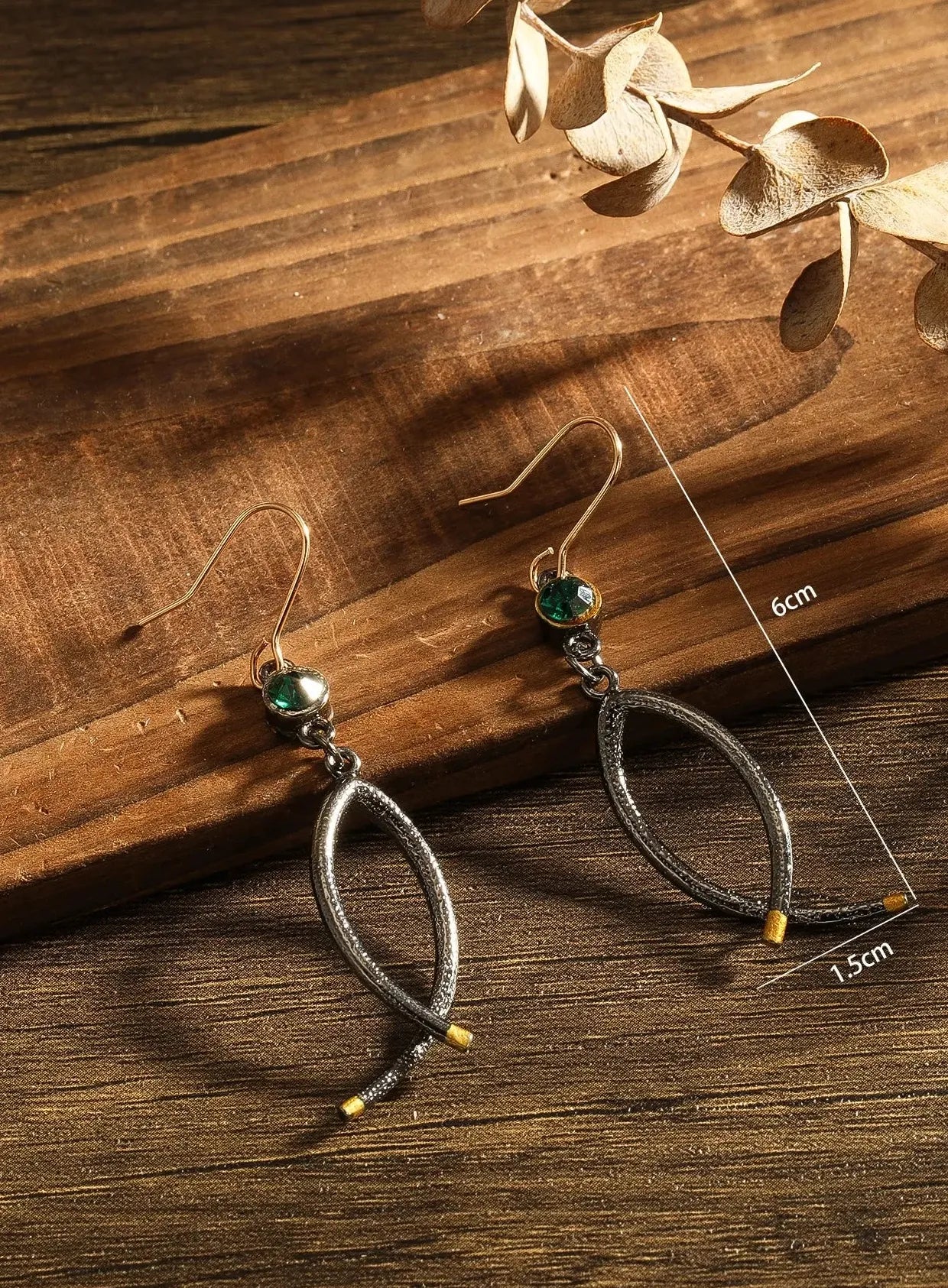 Minimalist Spiral Zinc Alloy Earrings for Women Long Curves Waves Wedding Party Jewelry