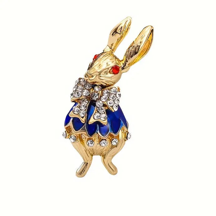 Luxury Classic Rabbit Brooch for Men and Women Gift Accessory