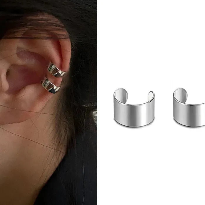 Vintage Ginkgo Leaf Stud Earrings for Women Double-Layer Charm Jewelry